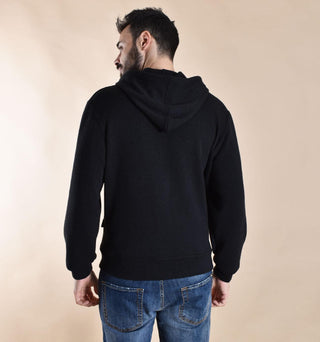 Felpa Yes London lana nero XMF396802 YES LONDON