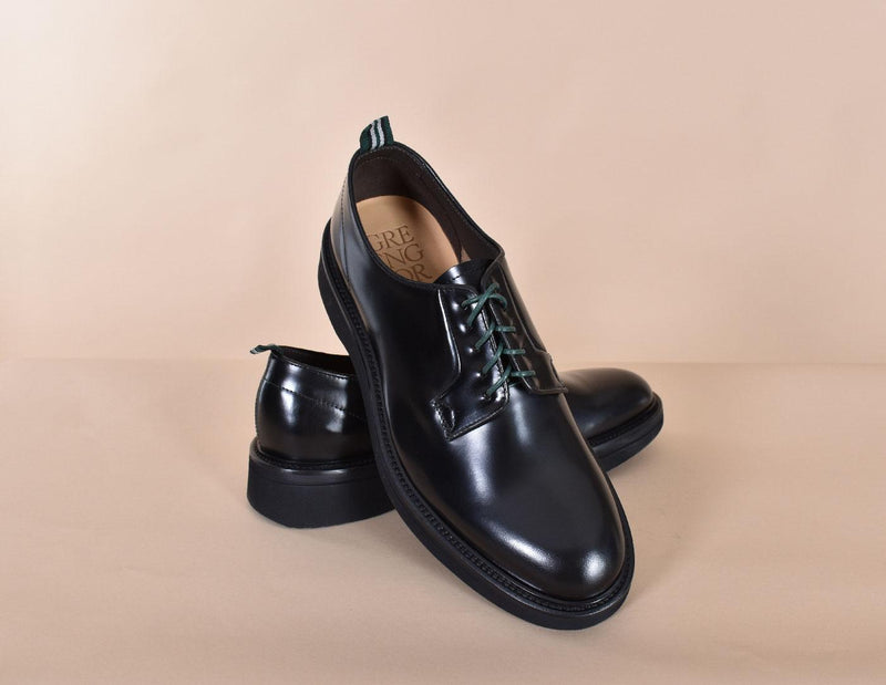 Scarpe Green George derby stringate polished nero 202201 GREEN GEORGE