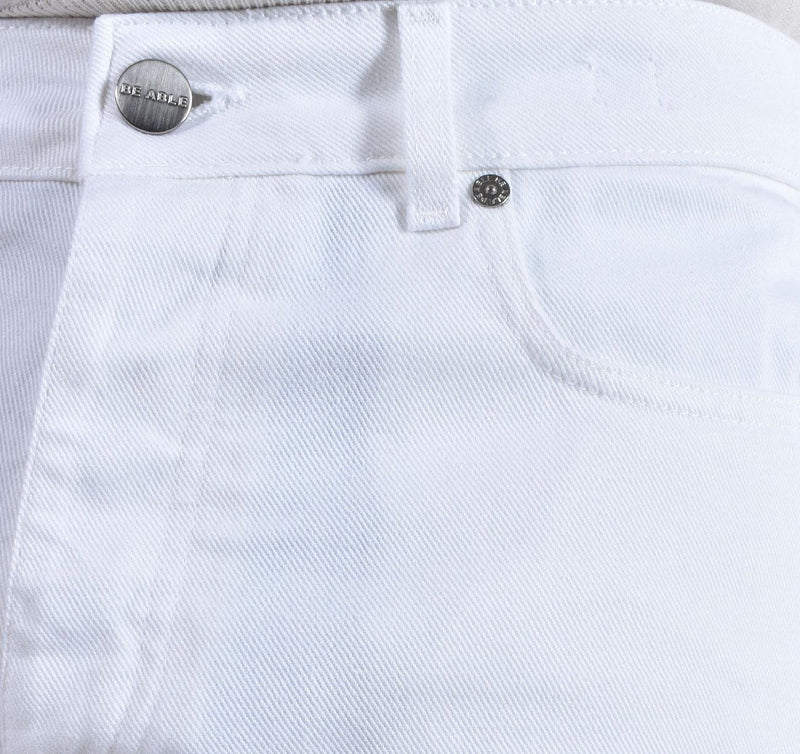 Jeans Be Able Leonardo shorter bianco Bull LEO BULL01 BE ABLE