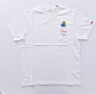 T-shirt Mc2 Saint Barth orologio golden hour 0251601 MC2 SAINT BARTH