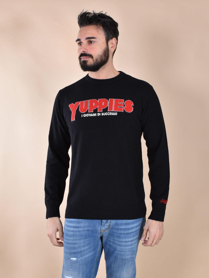 Maglia Mc2 Saint Barth Yuppies nera 