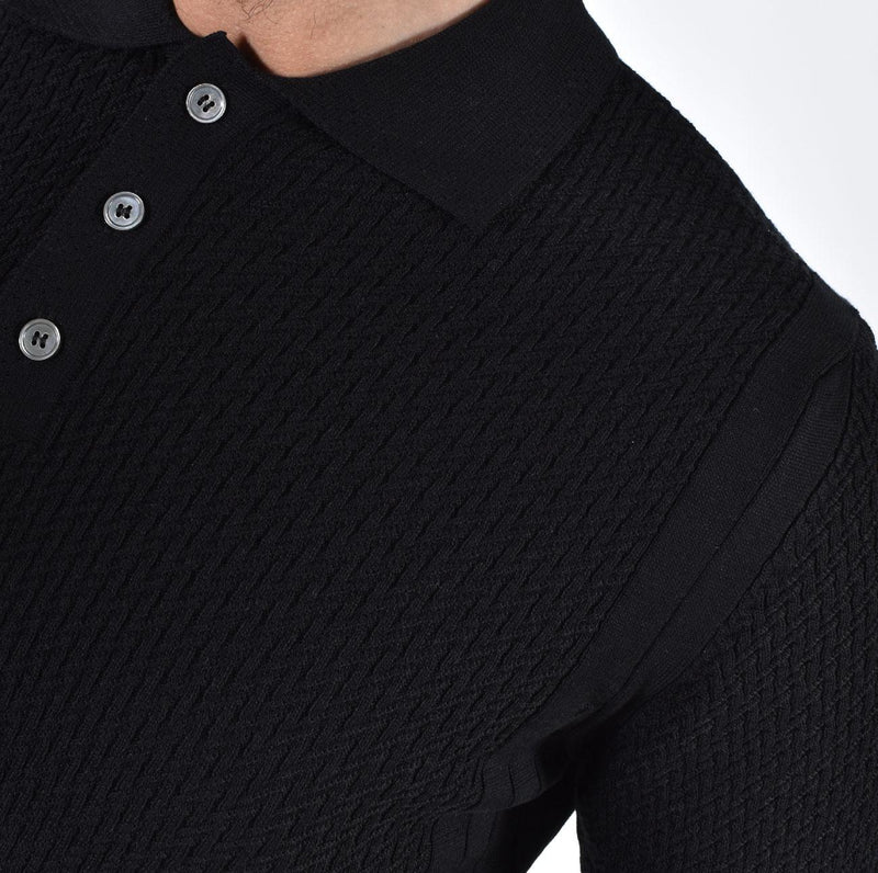 Polo Daniele Fiesoli nero 