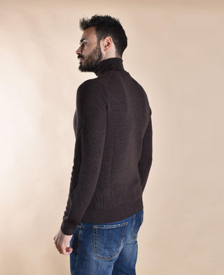 Dolcevita Tagliatore marrone Drew DREW308 TAGLIATORE