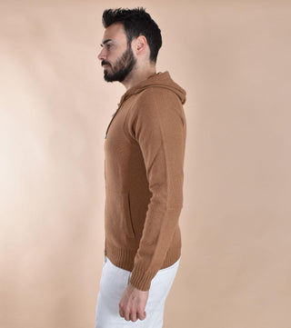 Felpa maglia Gran Sasso Super geelong marrone 24172 25024149 GRAN SASSO