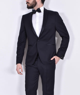 Abito Tagliatore smoking sciallato blu SFBR18A01 super 110 SFBR18A01 060001B5013 TAGLIATORE