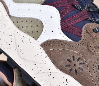 Scarpe Sneakers Flower Mountain Yamano marrone blu YAMANO3D31 Flower Mountain