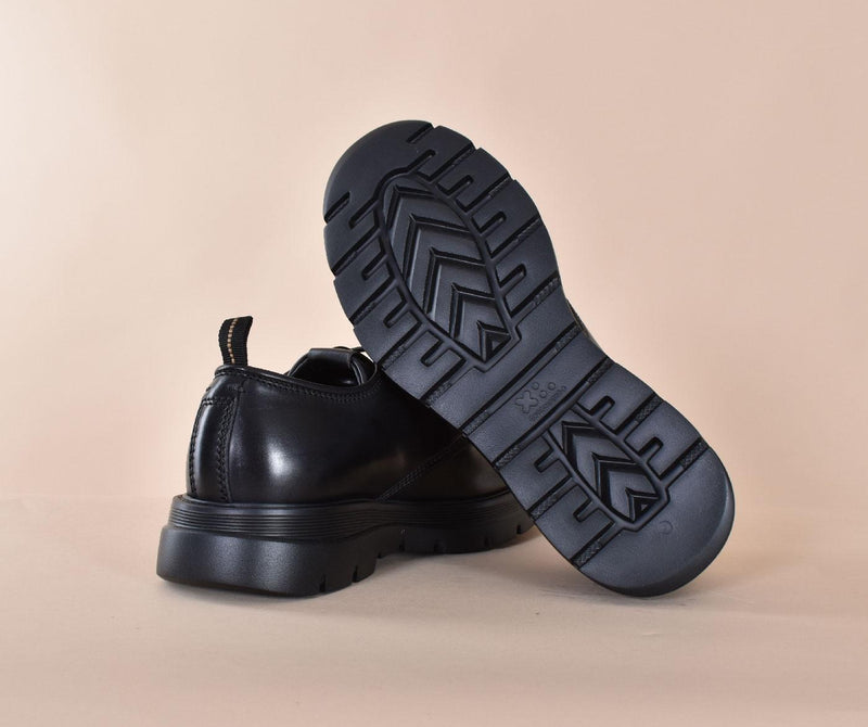 Scarpe Fabi derby vitello poderosa nero 