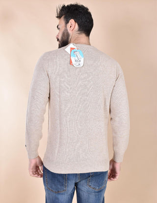 Maglia Mc2 Saint Barth beige Aperol Spritz drink 0289611 MC2 SAINT BARTH