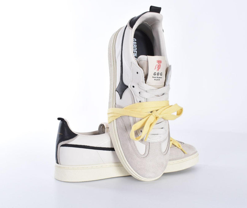 Sneakers Garden of God Earth Lea bianco nero 
