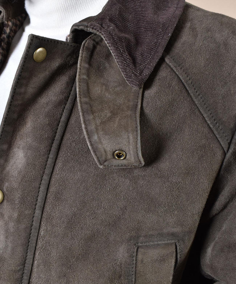 Giubbotto jack Leather caccia camoscio Balmoral BALMORAL651 THE JACK LEATHERS