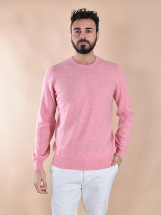 Maglia Gran Sasso cashmere lana rosa 55159 19699212 GRAN SASSO