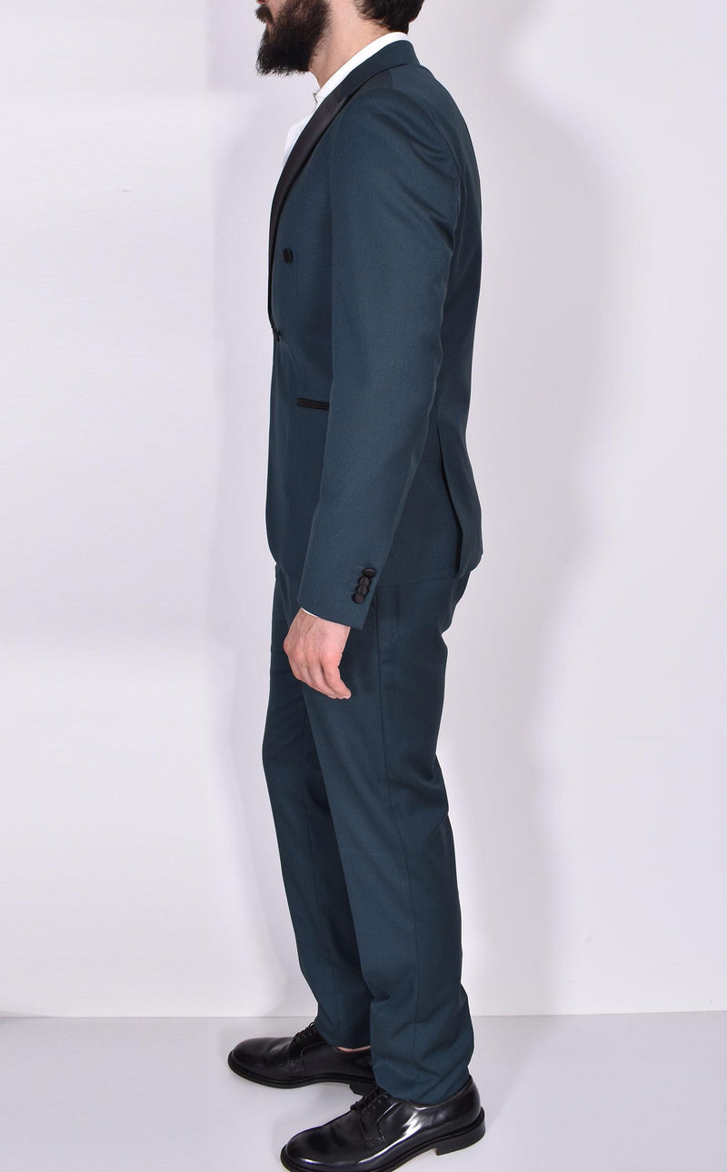 Abito Marcel Morel doppiopetto 1 bottone verde AB033201 Marcel Morel