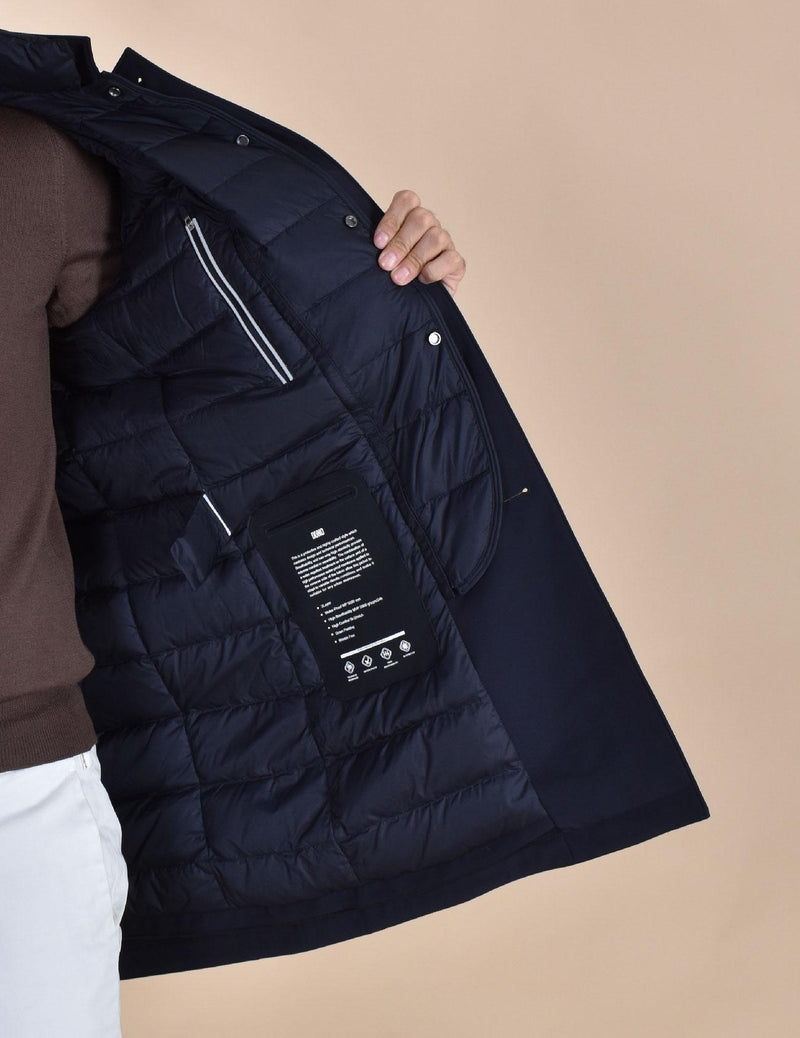 Giubbotto Duno parka Palladium Torano blu PALLADIUM800 DUNO