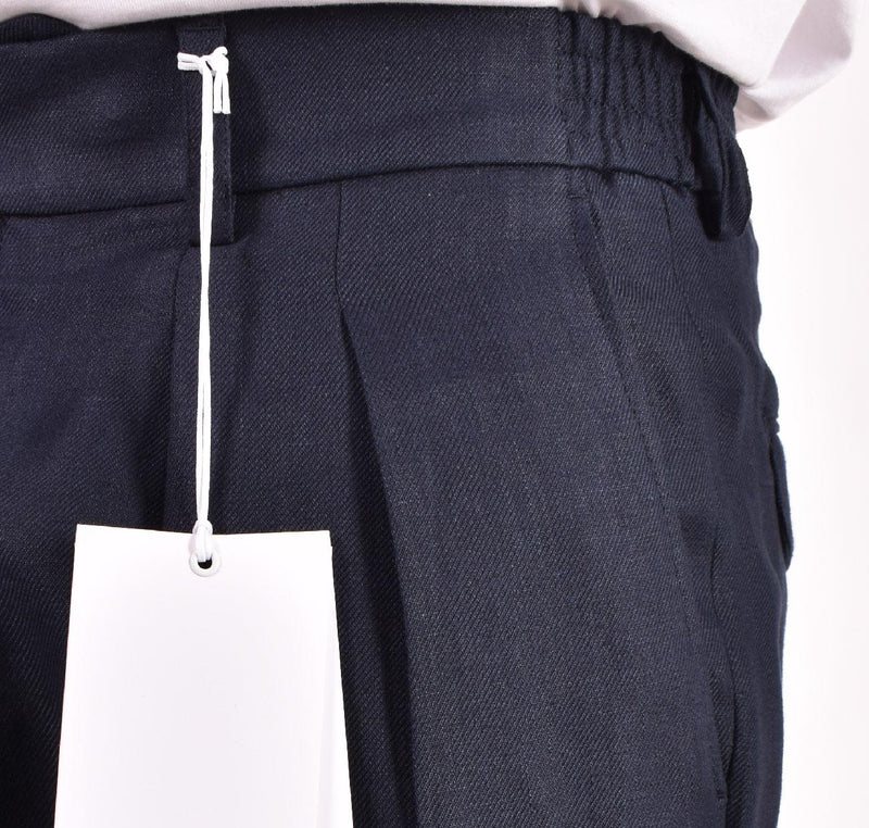 Pantalone Be Able Sammy lino blu 