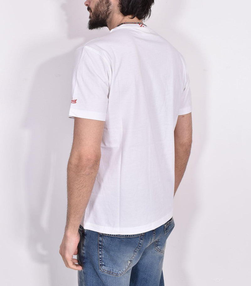 T-shirt Mc2 Saint Barth Negroni mattina bianca 0413801 MC2 SAINT BARTH