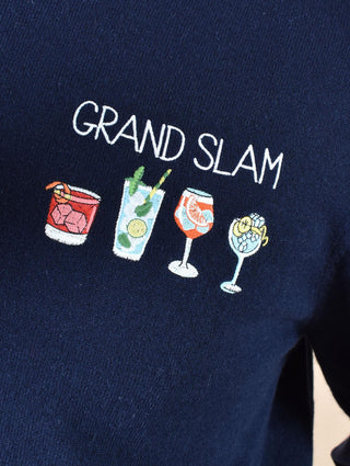 Maglia MC2 Saint Barth blu grand slam drink 0349161 MC2 SAINT BARTH