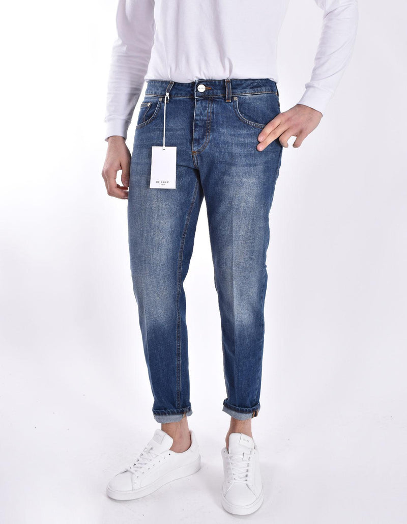 Jeans Be Able Davis Shorter blu chiaro 