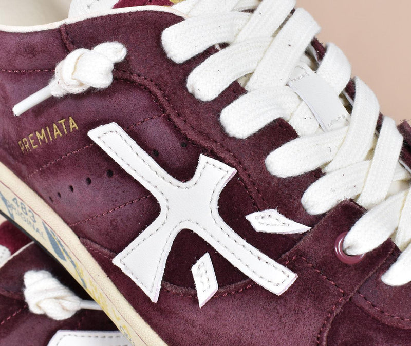 Scarpe Sneakers Premiata bskt Clay 7707 bordeaux BSKCLAY7707 PREMIATA