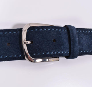 Cintura Orciani suede blu notte amalfi 0812210 ORCIANI