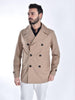 Cappotto doppiopetto Outfit Italy Cammello