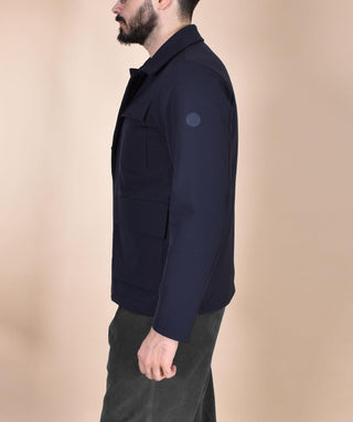 Giubbotto People of Shybuya blu kasugai PM981790 People of Shibuya