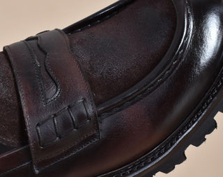 Mocassini Claudio Marini fatte a mano testa di moro pelle 832801 CLAUDIO MARINI