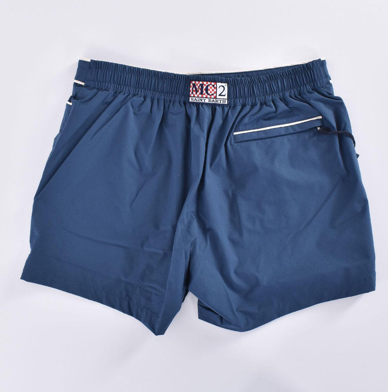 Costume Mc2 Saint Barth  swim stretch blu 