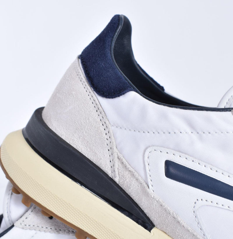 Sneakers DATE Athleta bianco blu 