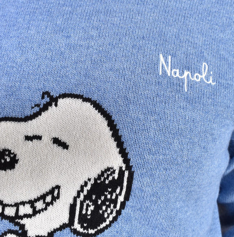 Maglia Mc2 Saint Barth Snoopy Napoli Peanuts 0309633 MC2 SAINT BARTH