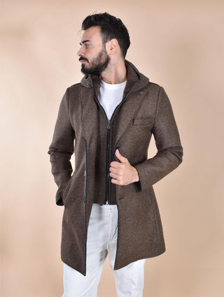 Cappotto BoB marrone Andy giubbino interno ANDY1 53TRT02 BOB