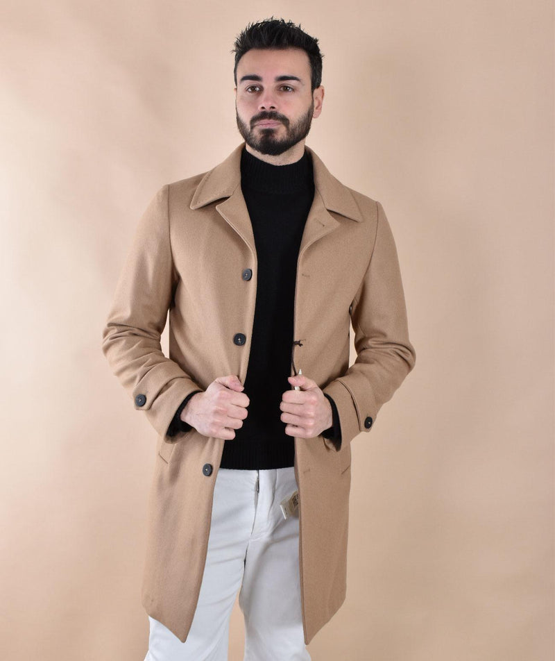 Cappotto RPL trench baronetto cammello C1101 RPL