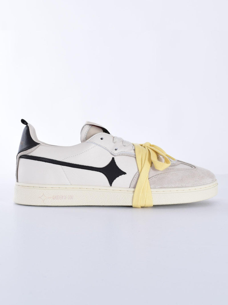 Sneakers Garden of God Earth Lea bianco nero 