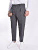 Pantalone Berwich Chiaia lana vergine grigio