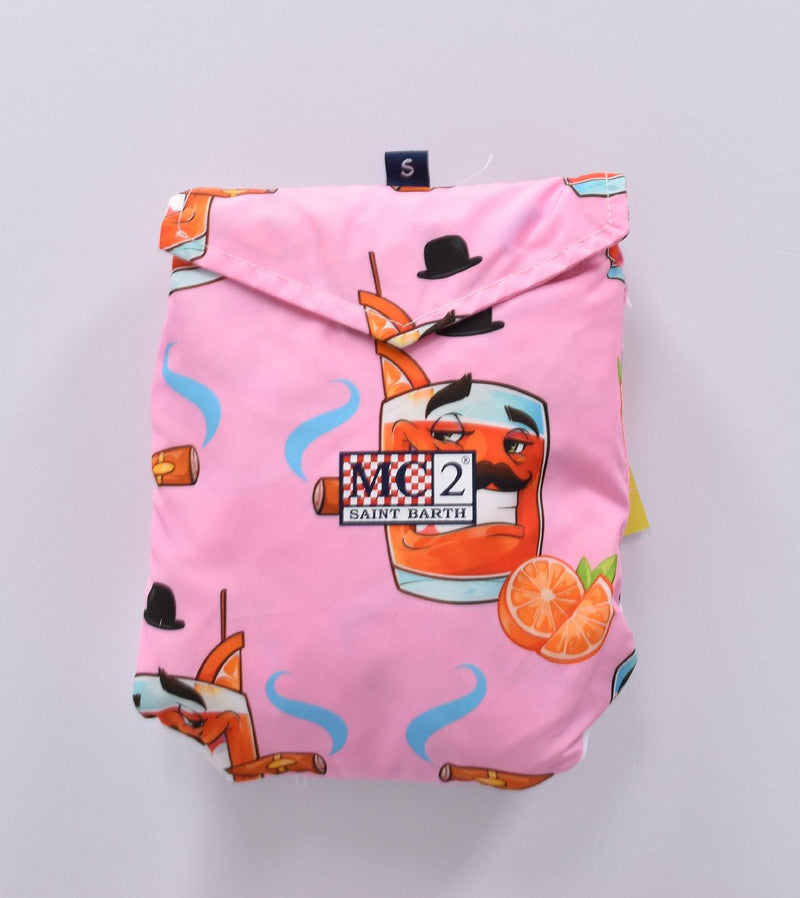 Costume bagno Mc2 Saint Barth Crypto old fashion rosa 