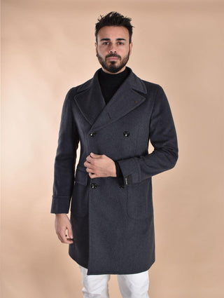 Cappotto Tagliatore doppiopetto Carlo Z grigio CARLOZG5053 TAGLIATORE