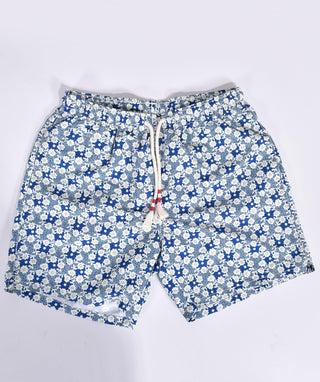 Costume Mc2 Saint Barth indian floreal bianco blu 0463961 MC2 SAINT BARTH