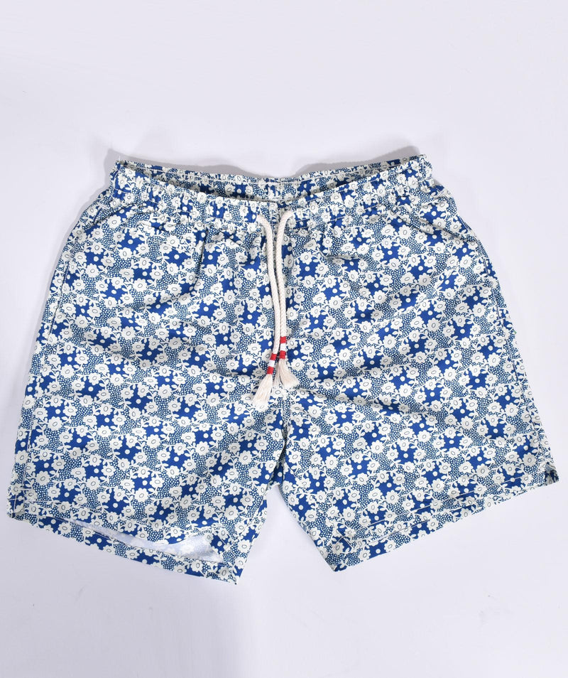 Costume Mc2 Saint Barth indian floreal bianco blu 0463961 MC2 SAINT BARTH