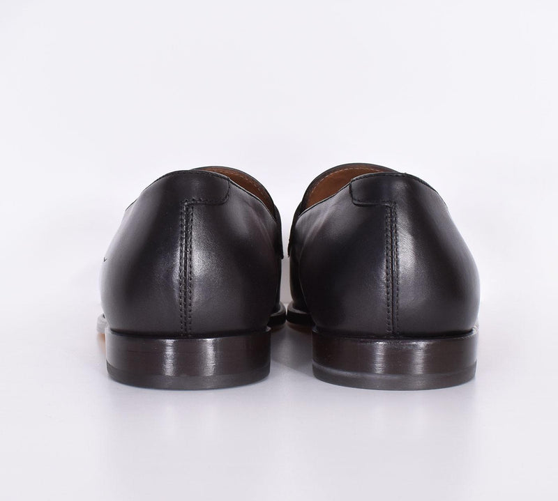 Mocassino Doucal's scarpe penny Deco 50 years testa di moro 