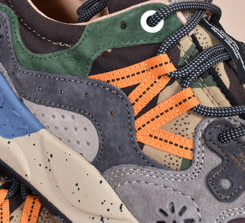 Scarpe Sneakers Flower Mountain Yamano verde YAMANO31B98 Flower Mountain