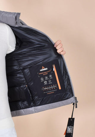 Piumino Giubbotto Heskimo trapuffer titanio 4400351 HèSKIMO