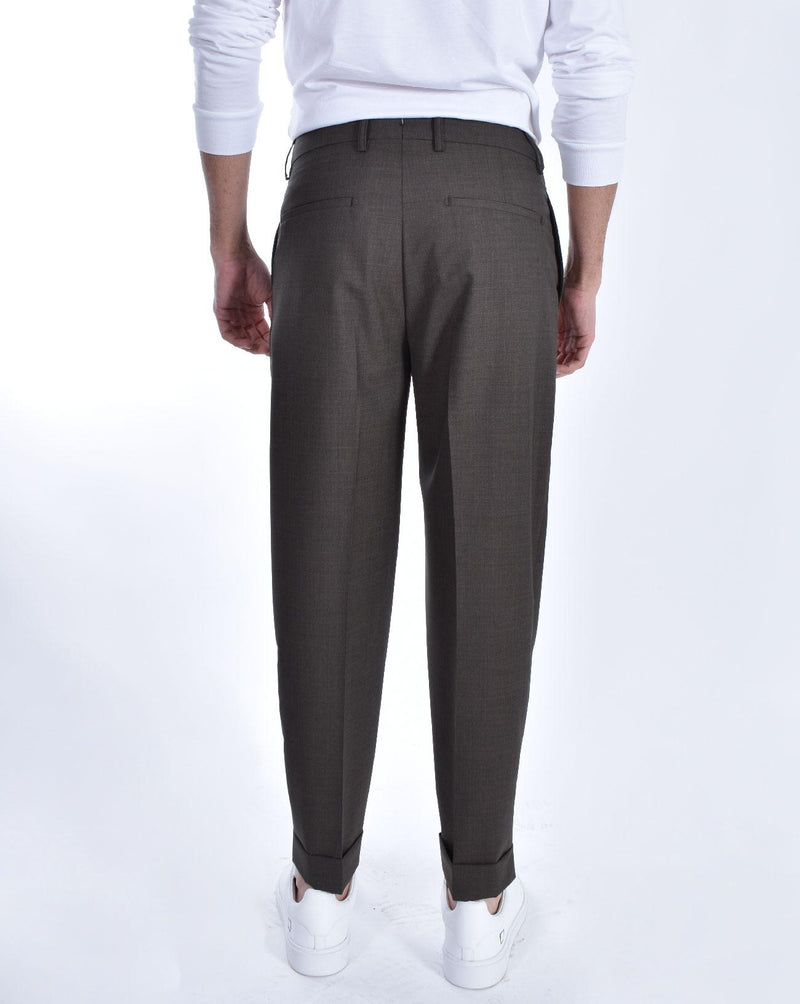 Pantalone Berwich chiaia marrone 