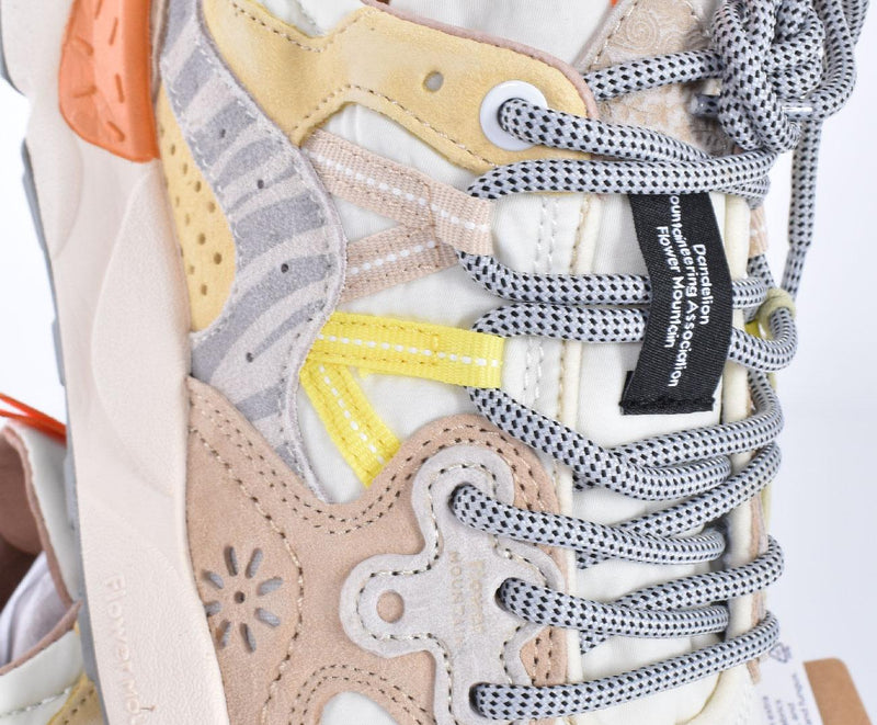 Sneakers Flower Montain Yamano marrone beige 