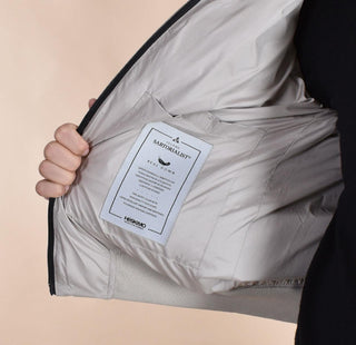 Giubbotto Heskimo doppio tessuto beige 944007102 HèSKIMO