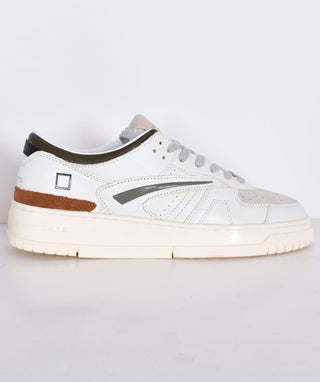 Sneakers DATE torneo colored bianco verde M431-TO-COWA D.A.T.E.