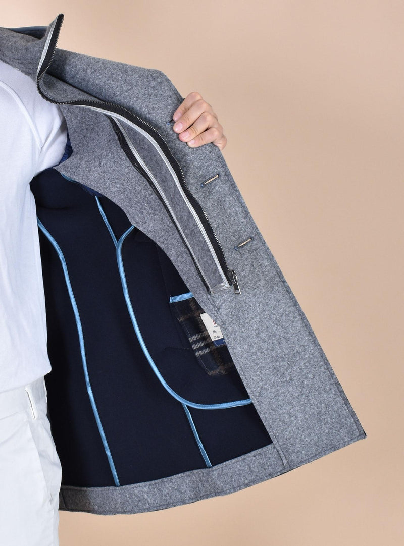 Cappotto BoB grigio cenere Andy giubbino interno ANDY1 53TRT01 BOB