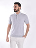 Polo Gran Sasso Fresh Cotton grigio chiaro