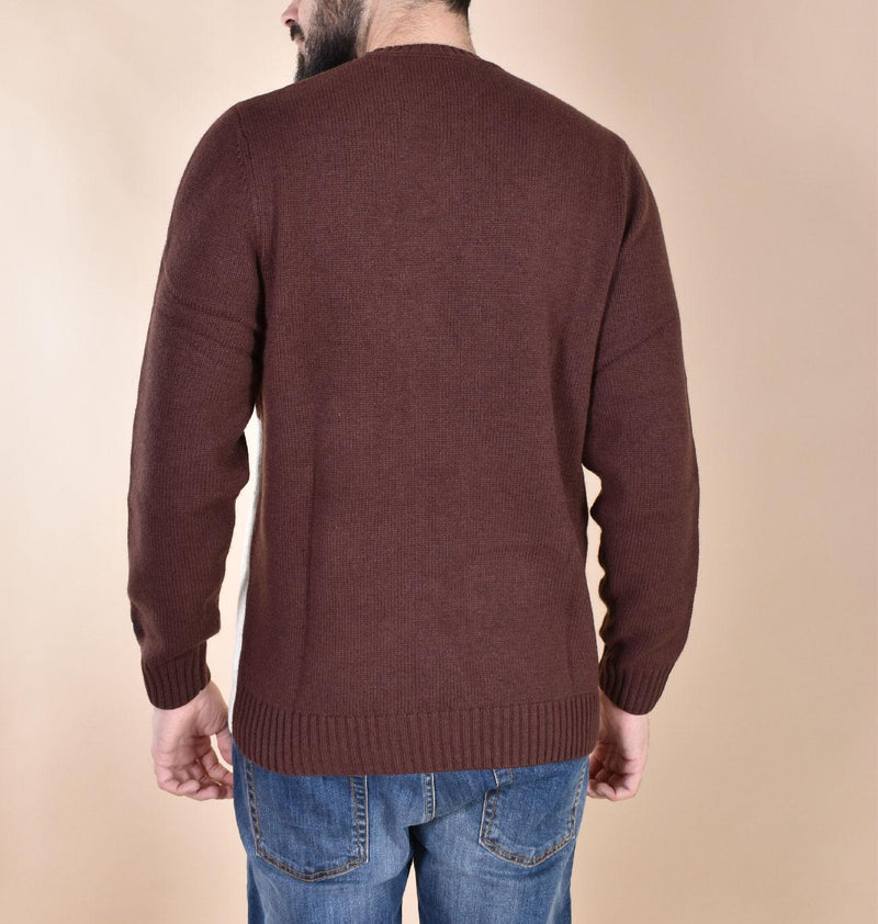 Maglia Mc2 Saint Barth marrone alpes ski 0006418 MC2 SAINT BARTH