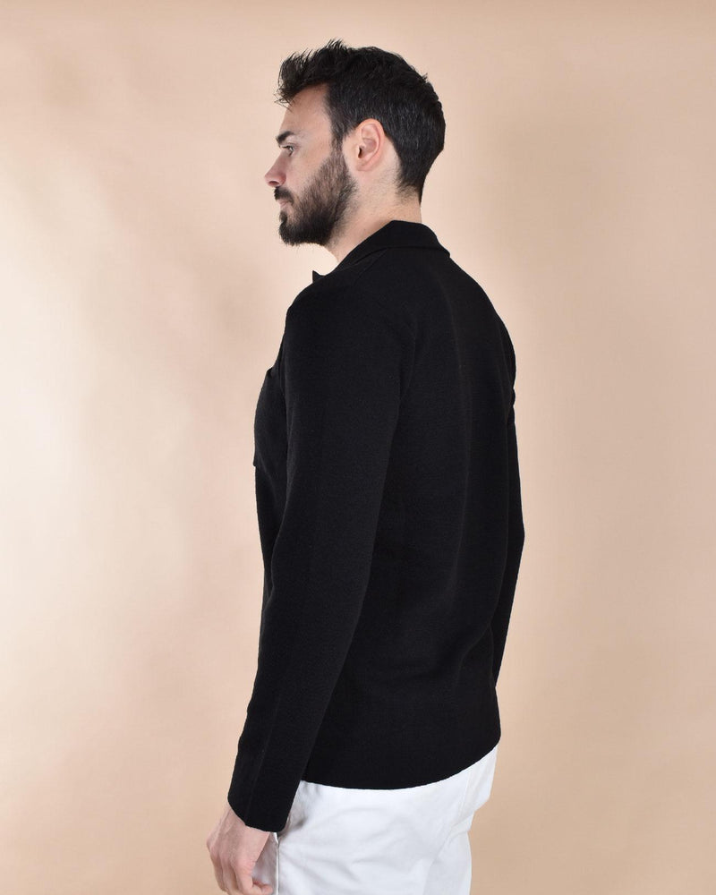 Maglia camicia Daniele Fiesoli nero DF011613 DANIELE FIESOLI