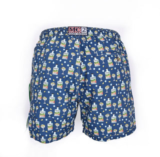 Costume bagno Mc2 Saint Barth blu portofino gin 0568661 MC2 SAINT BARTH