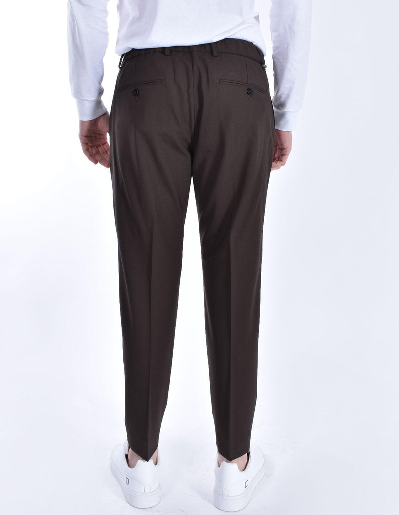 Pantalone Be Able Riccardo reg Marrone 